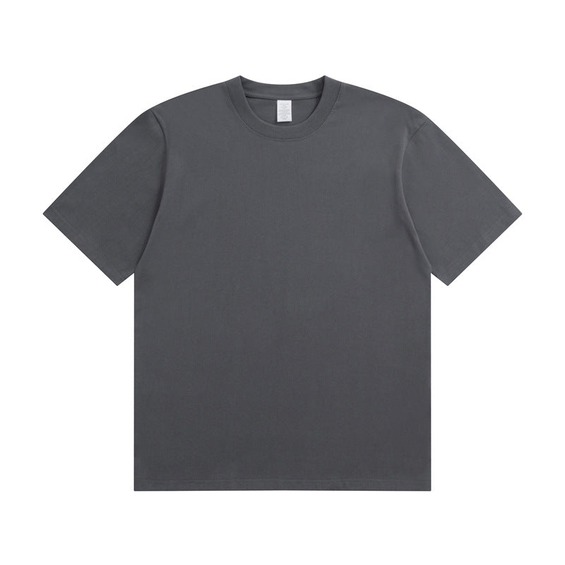 Oversized Cotton Crew Neck T-Shirt