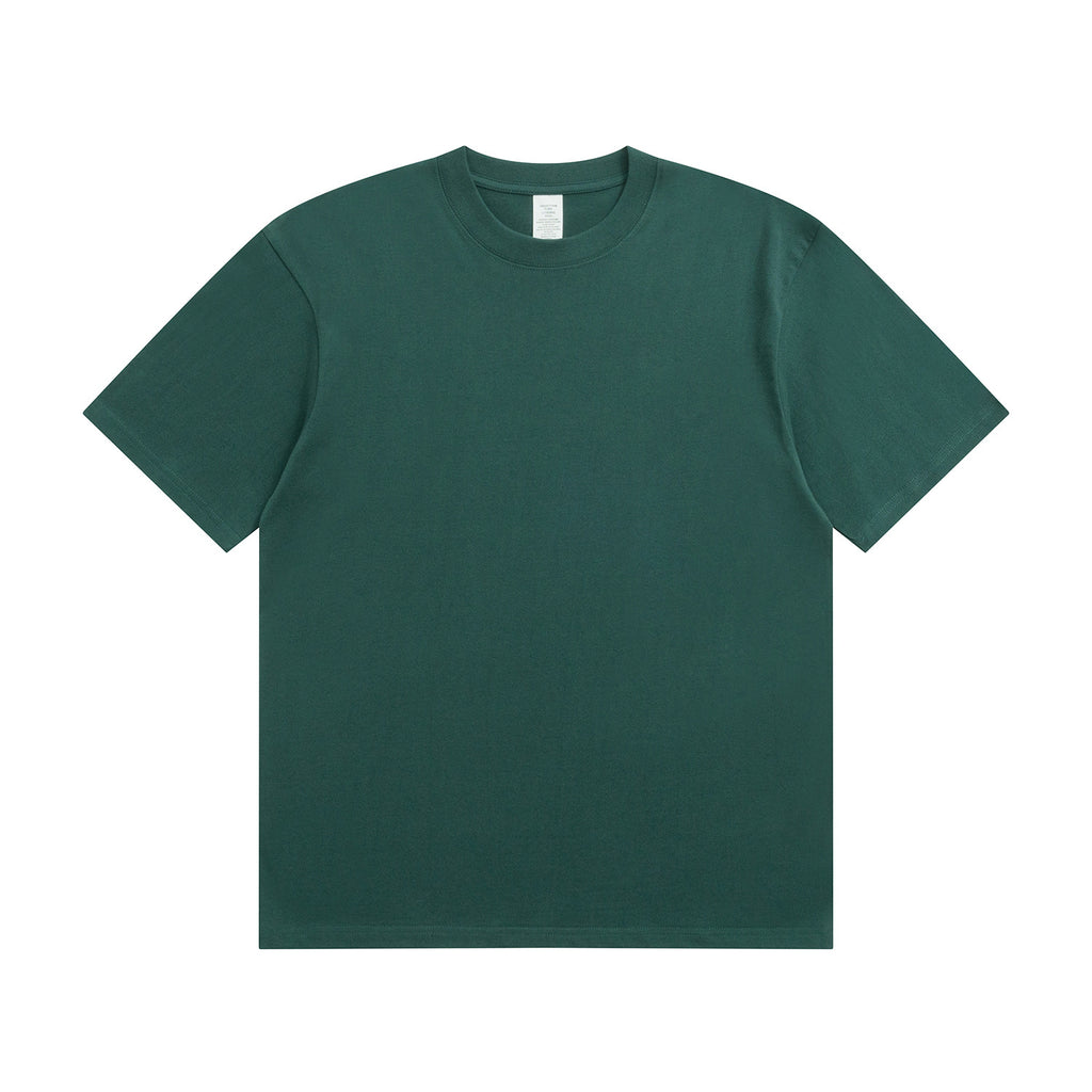 Oversized Cotton Crew Neck T-Shirt