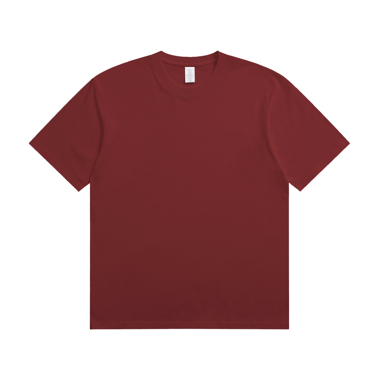 Oversized Cotton Crew Neck T-Shirt