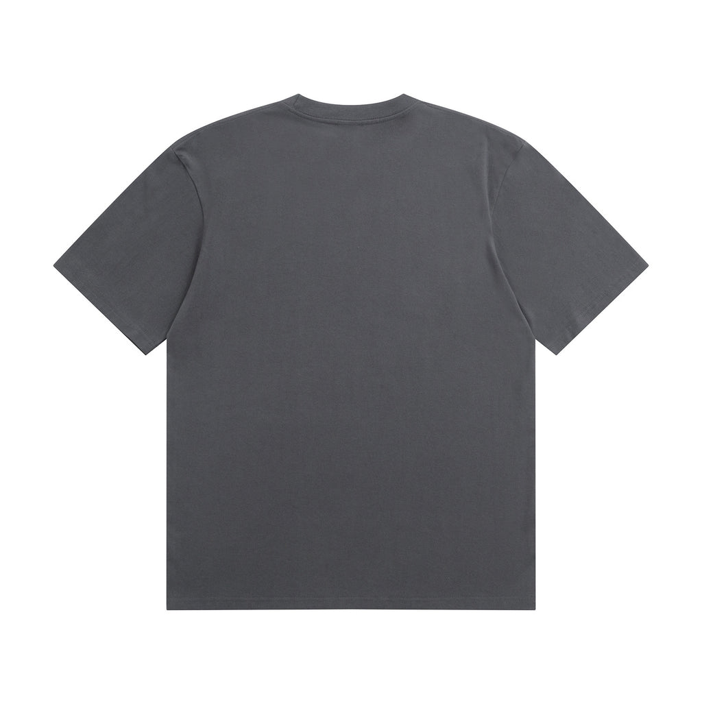 Oversized Cotton Crew Neck T-Shirt