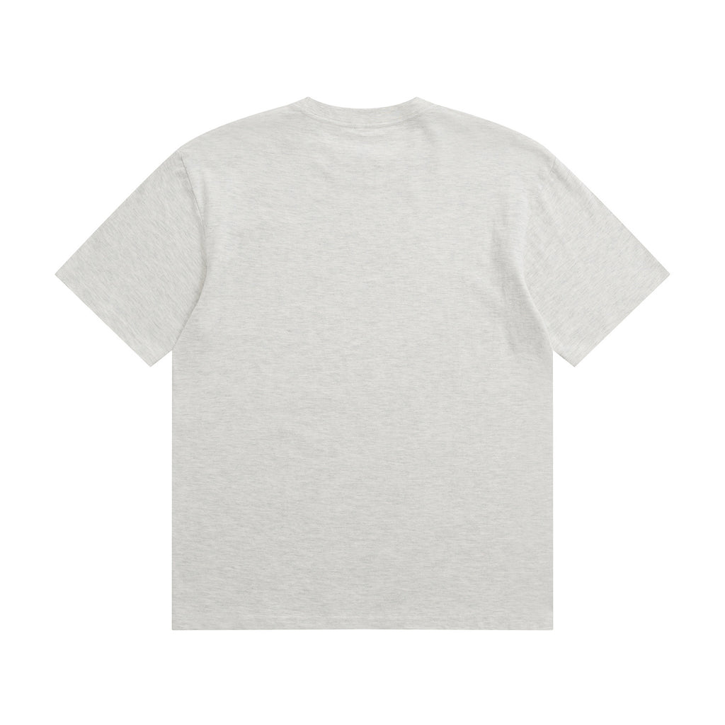 Oversized Cotton Crew Neck T-Shirt