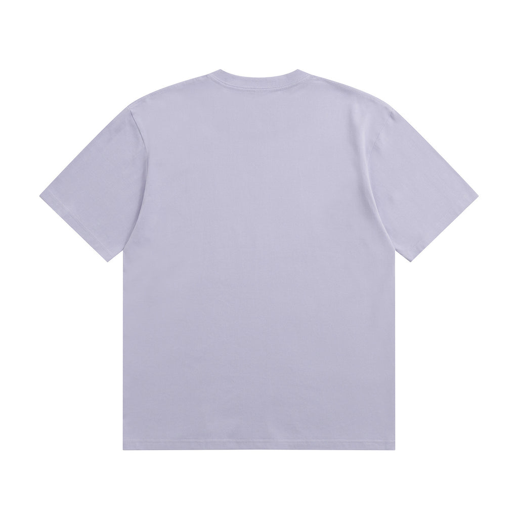 Oversized Cotton Crew Neck T-Shirt