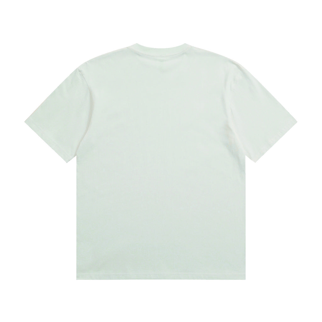 Oversized Cotton Crew Neck T-Shirt