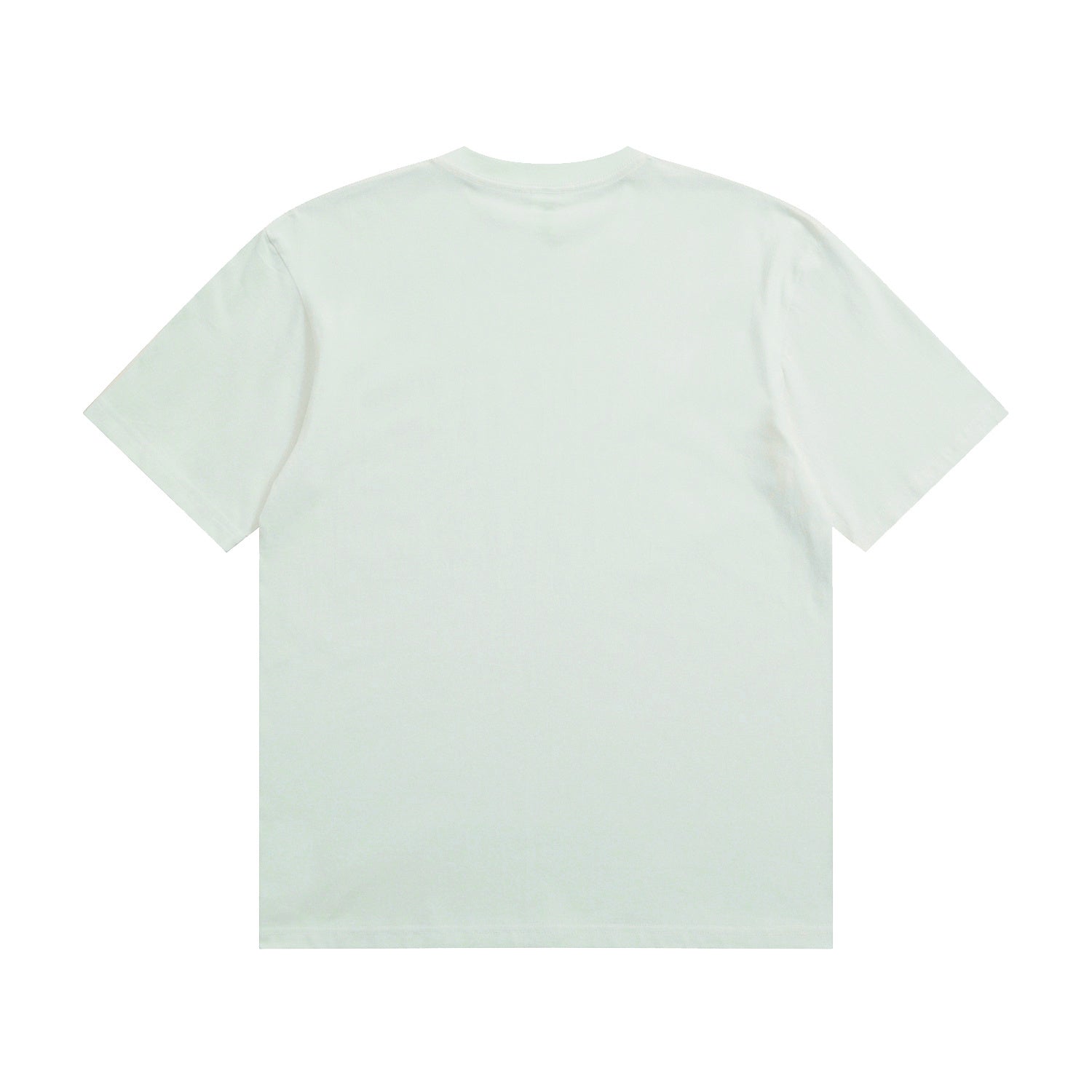 Oversized Cotton Crew Neck T-Shirt