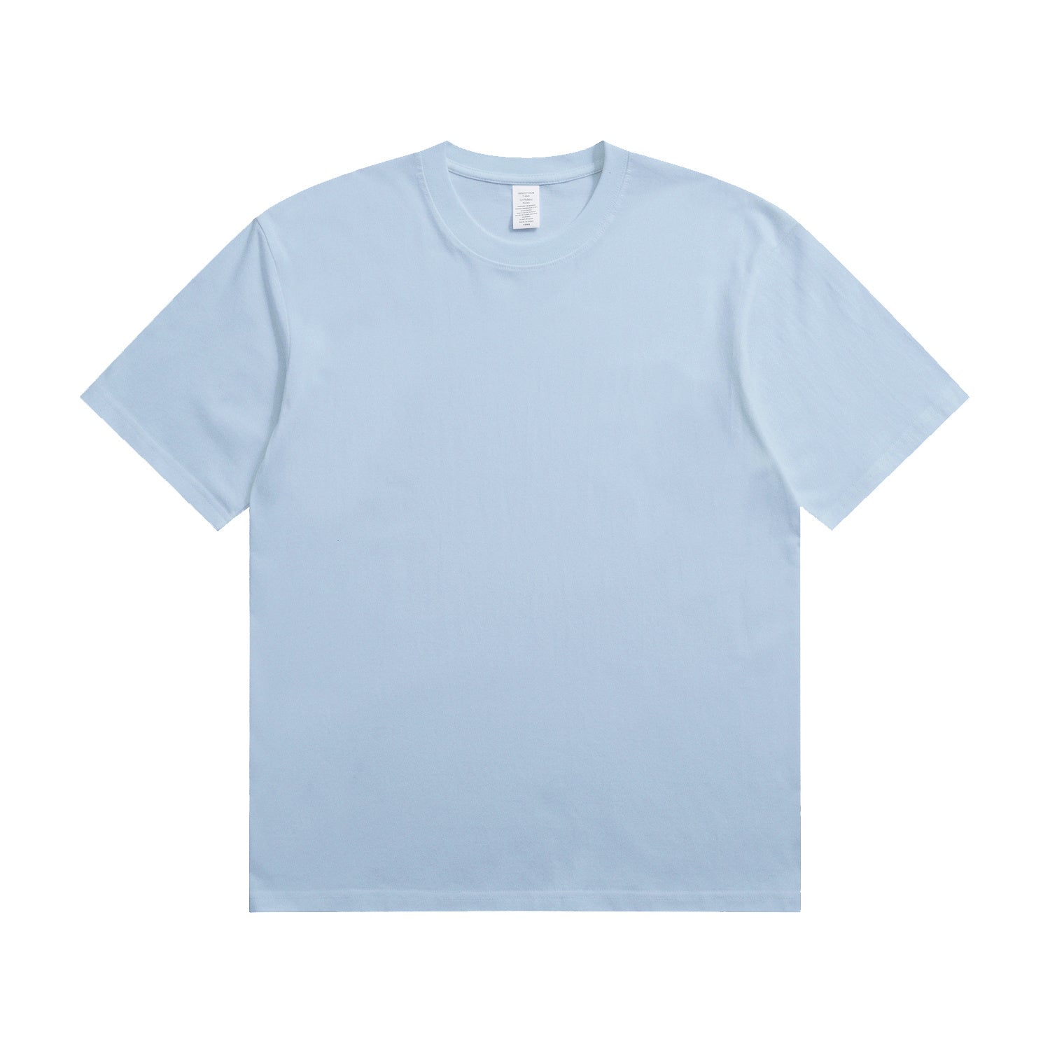 Oversized Cotton Crew Neck T-Shirt