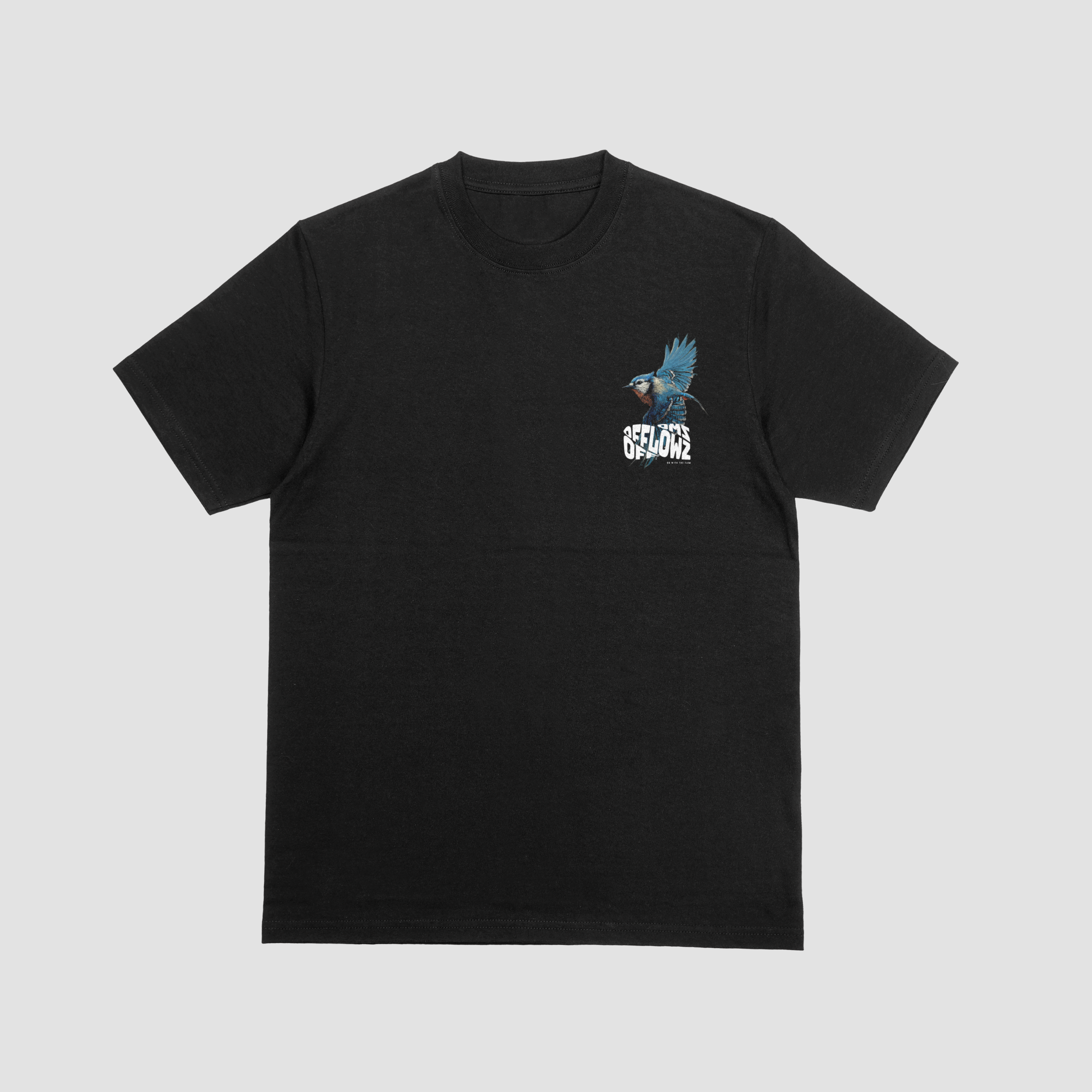 Bird Logo No:1 Cotton Crew Neck T-Shirt