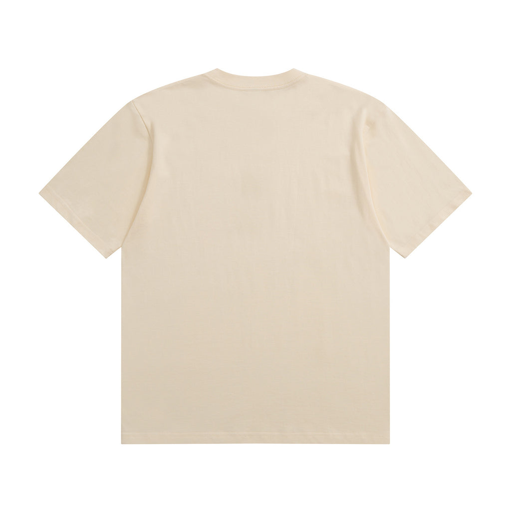 Oversized Cotton Crew Neck T-Shirt