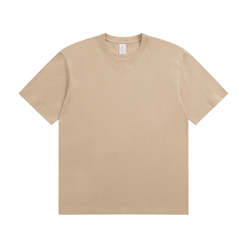 Oversized Cotton Crew Neck T-Shirt