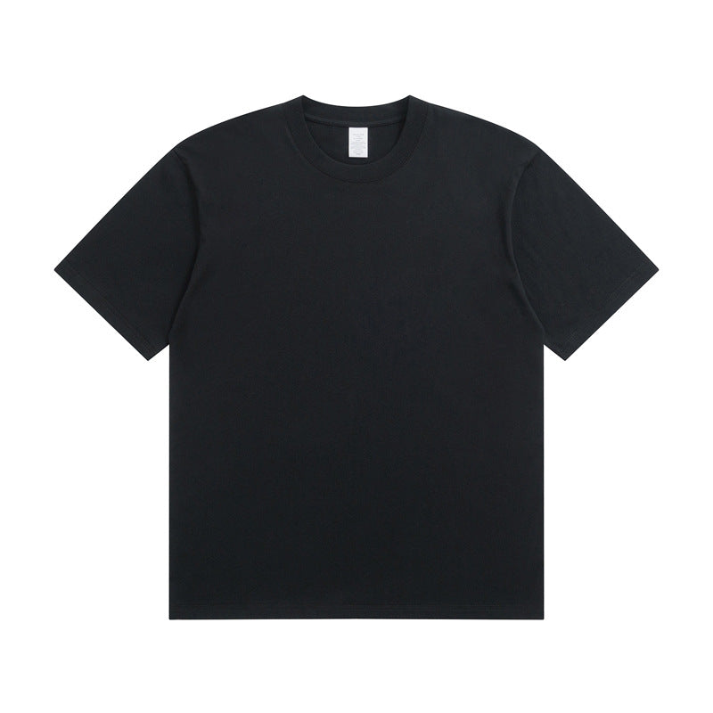Oversized Cotton Crew Neck T-Shirt
