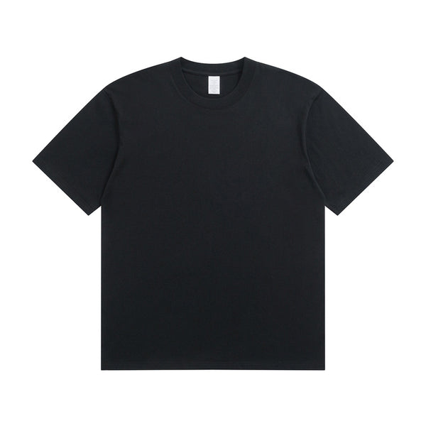Oversized Cotton Crew Neck T-Shirt