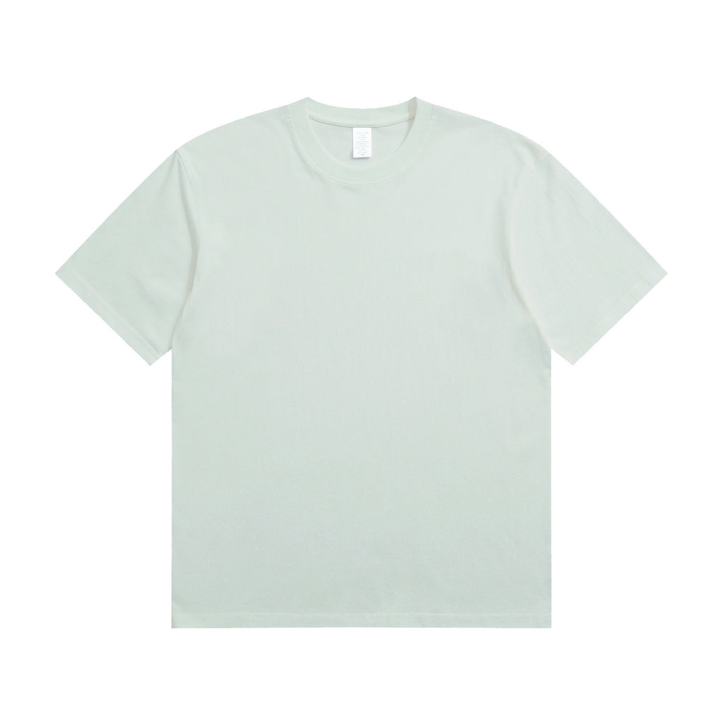 Oversized Cotton Crew Neck T-Shirt
