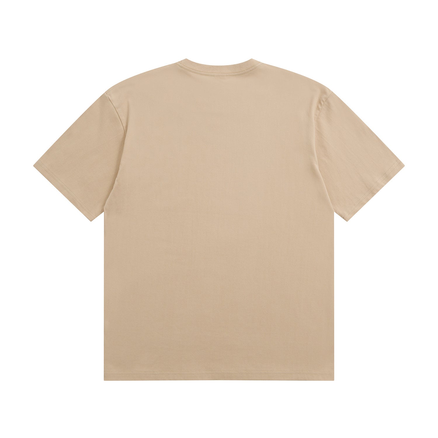 Oversized Cotton Crew Neck T-Shirt