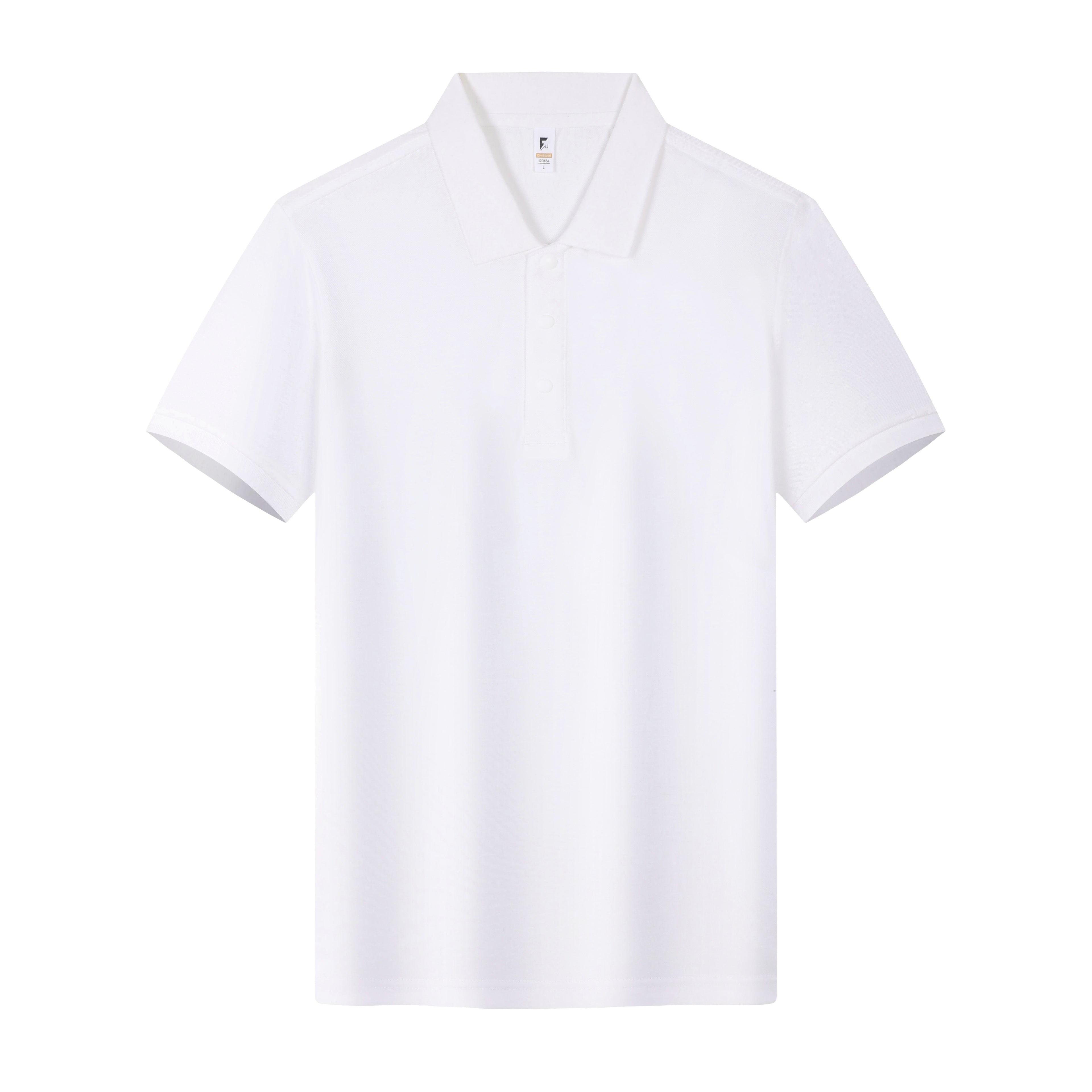 Breathable cotton polo shirt